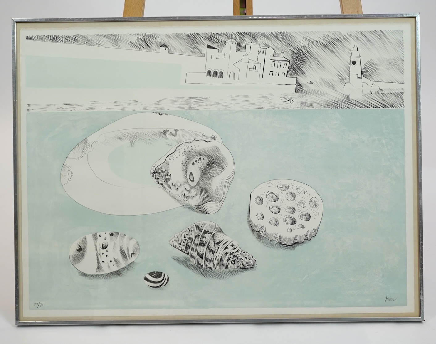 Mary Fedden OBE R.A. PPRWA, 1915-2012, 'Shells and Pebbles'